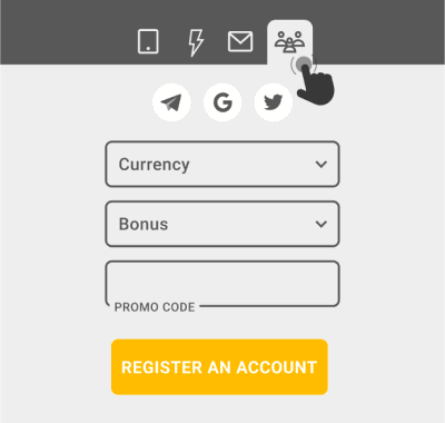 Registration through social networks and messengers Registration through social networks and messengers